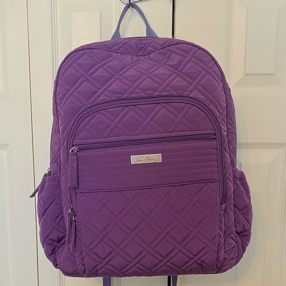 Vera Bradley Bags Vera Bradley Campus Backpack In Elderberry Poshmark
